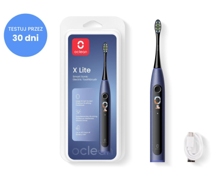 Szczoteczka soniczna OCLEAN X Lite (granatowy)